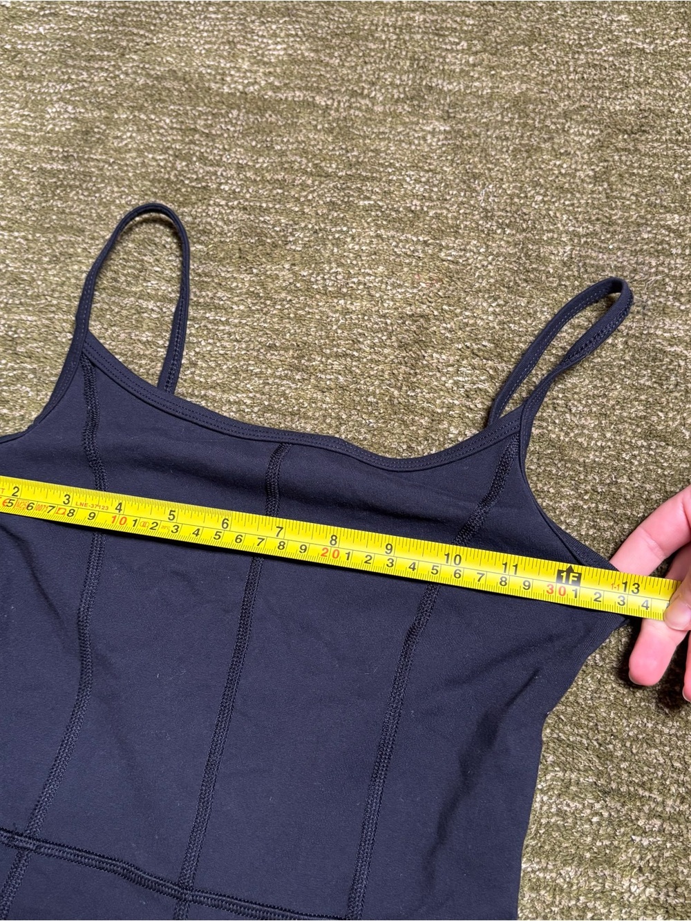 Women’s Black Spaghetti-Strap Jumpsuit - Picture 2 of 4